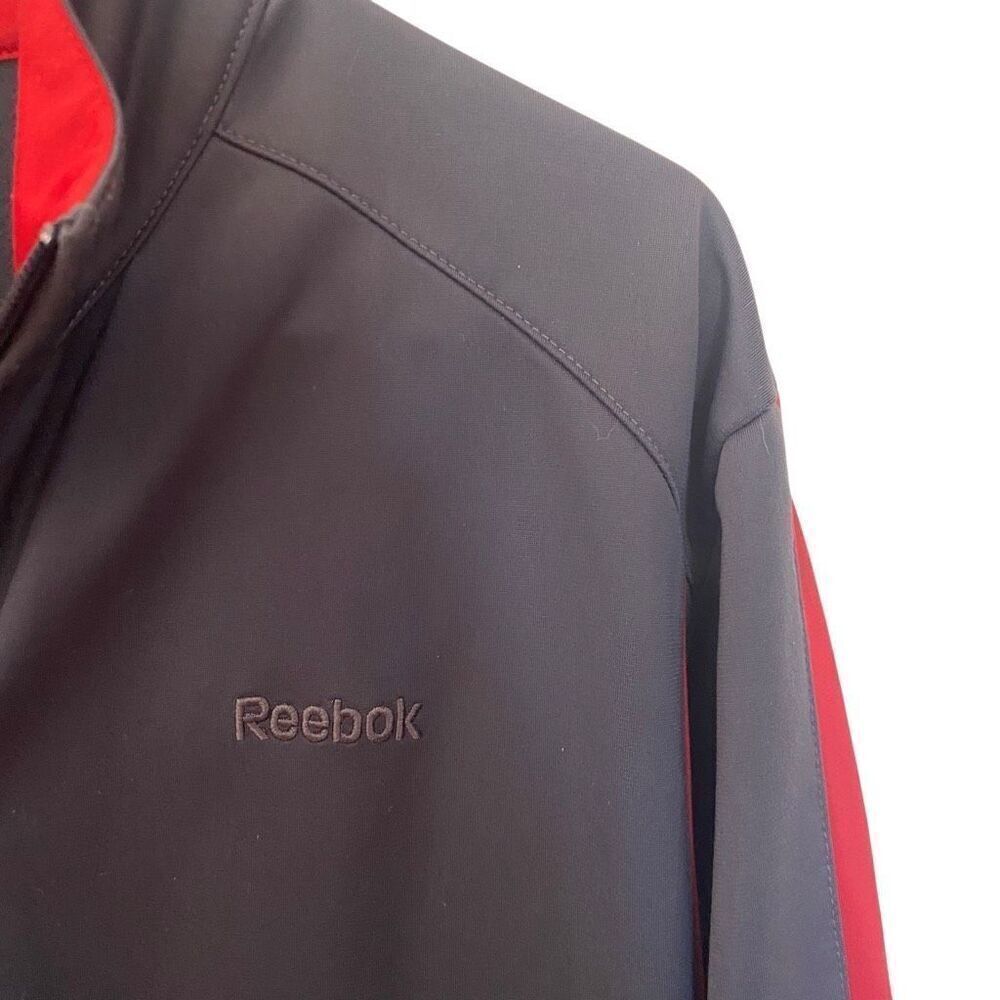 Reebok Ohio state full zip medium jacket gray red - Picture 2 of 8